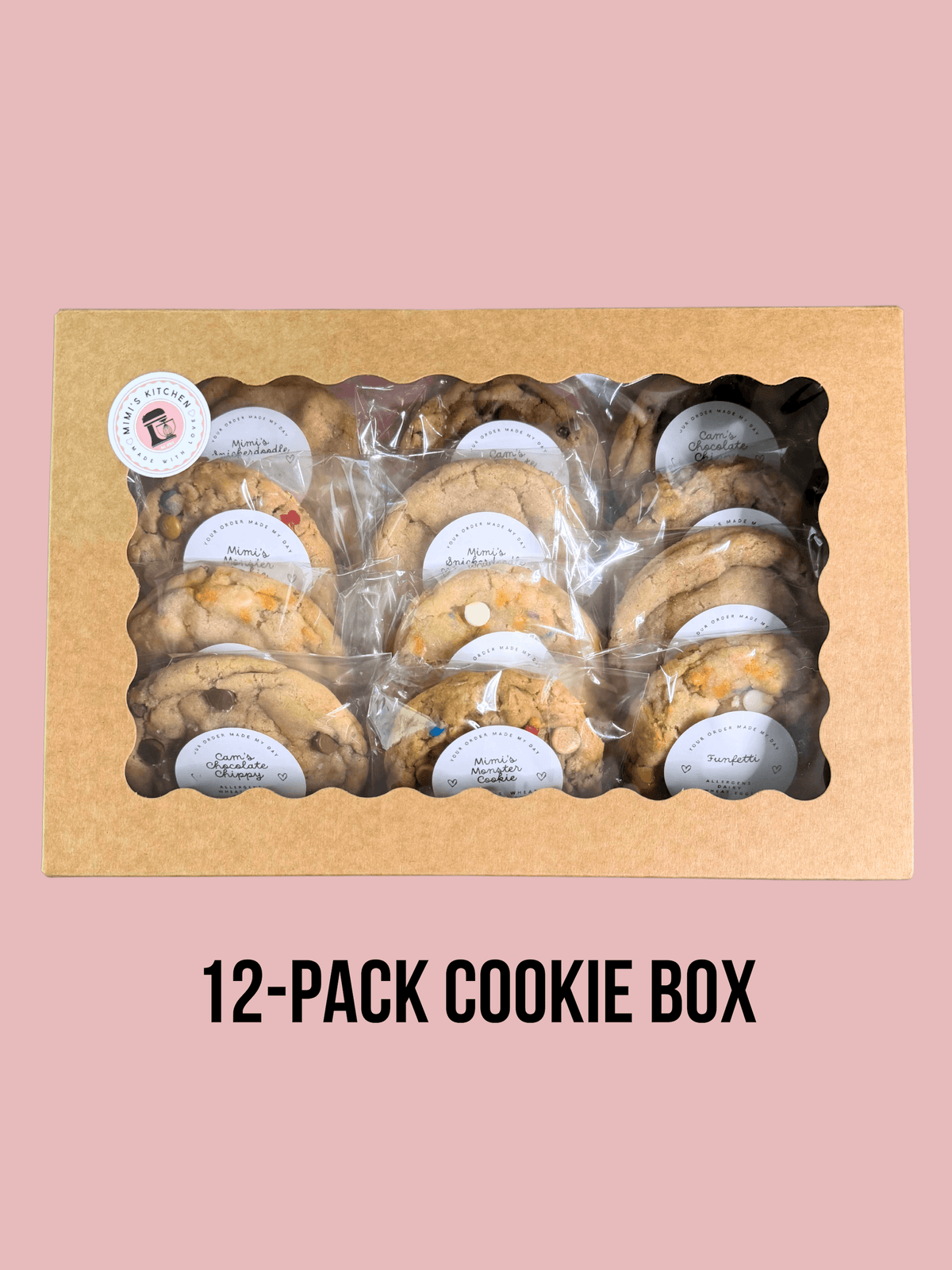 12-Pack Assorted Cookies