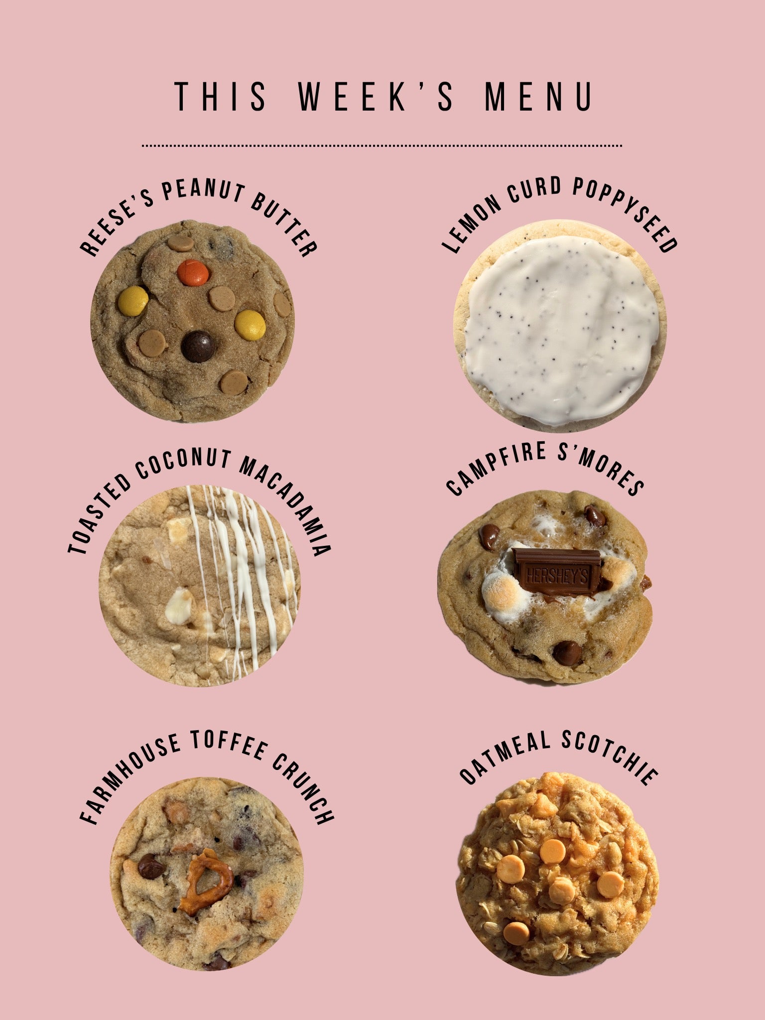 4-Pack Assorted Cookies