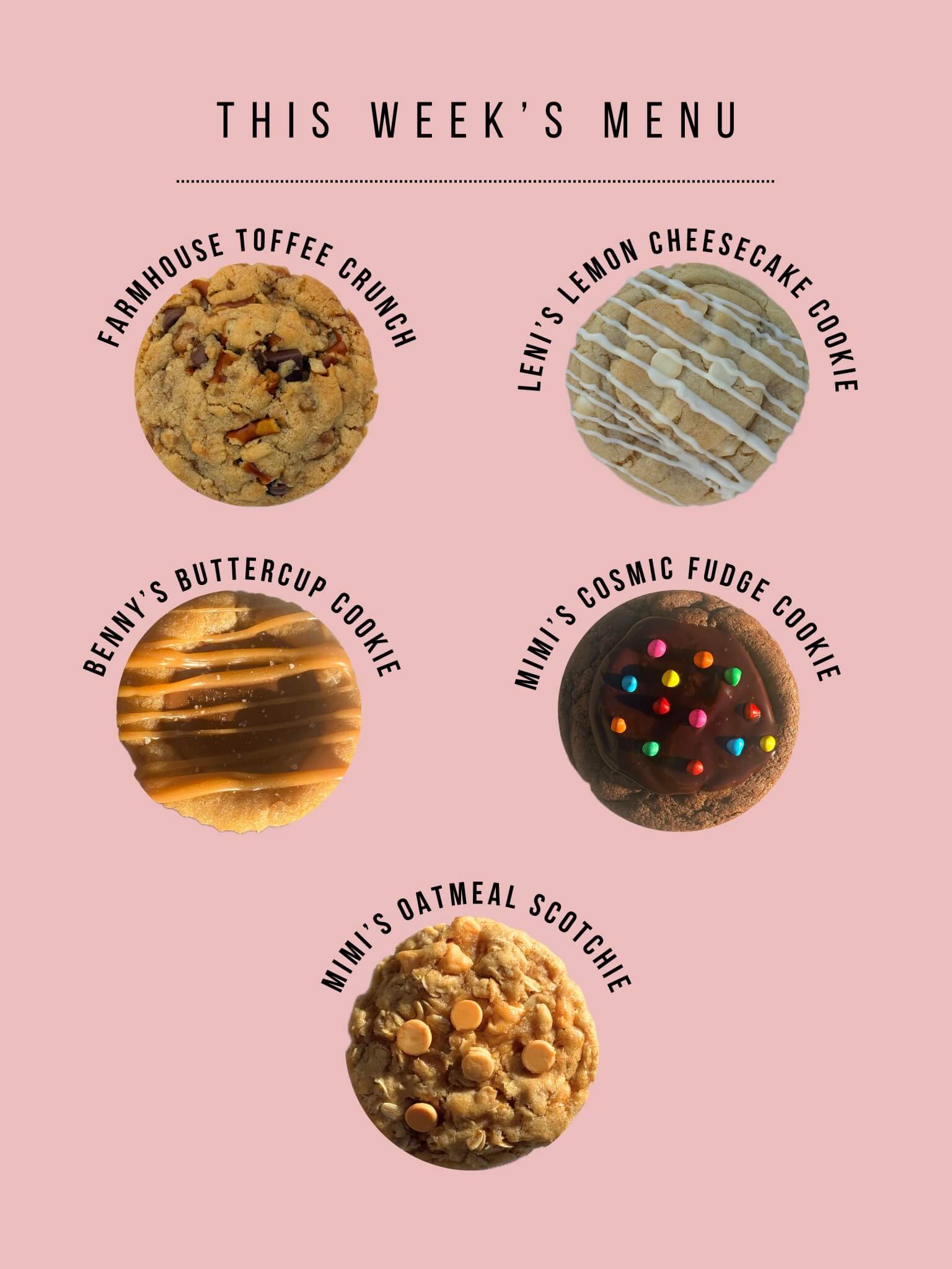 4-Pack Assorted Cookies