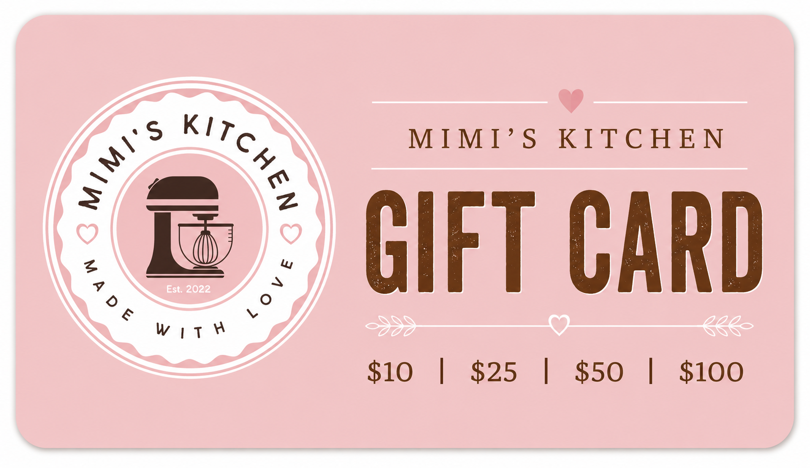 Mimi's Kitchen Gift Card