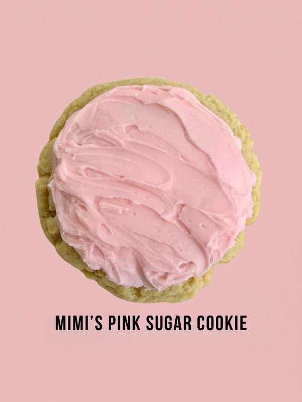 Pink Frosted Sugar Cookie